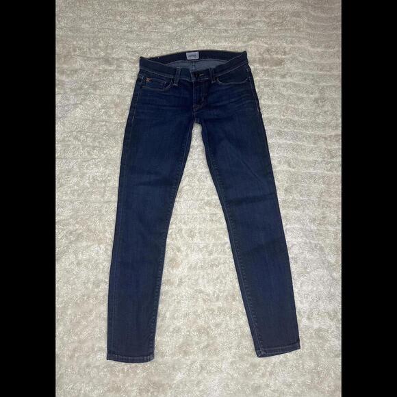 Hudson 'Krista' Super Skinny Crop jeans Size 25 - Picture 1 of 9